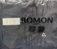 罗蒙（ROMON）夹克男潮流春秋季商务行政立领宽松休闲防风外套男装JK83黑色3XL 实拍图