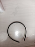 简约发箍头箍女发夹韩国洗脸用压发防滑细款发捆发箍百搭网红发卡 黑色1个装 实拍图