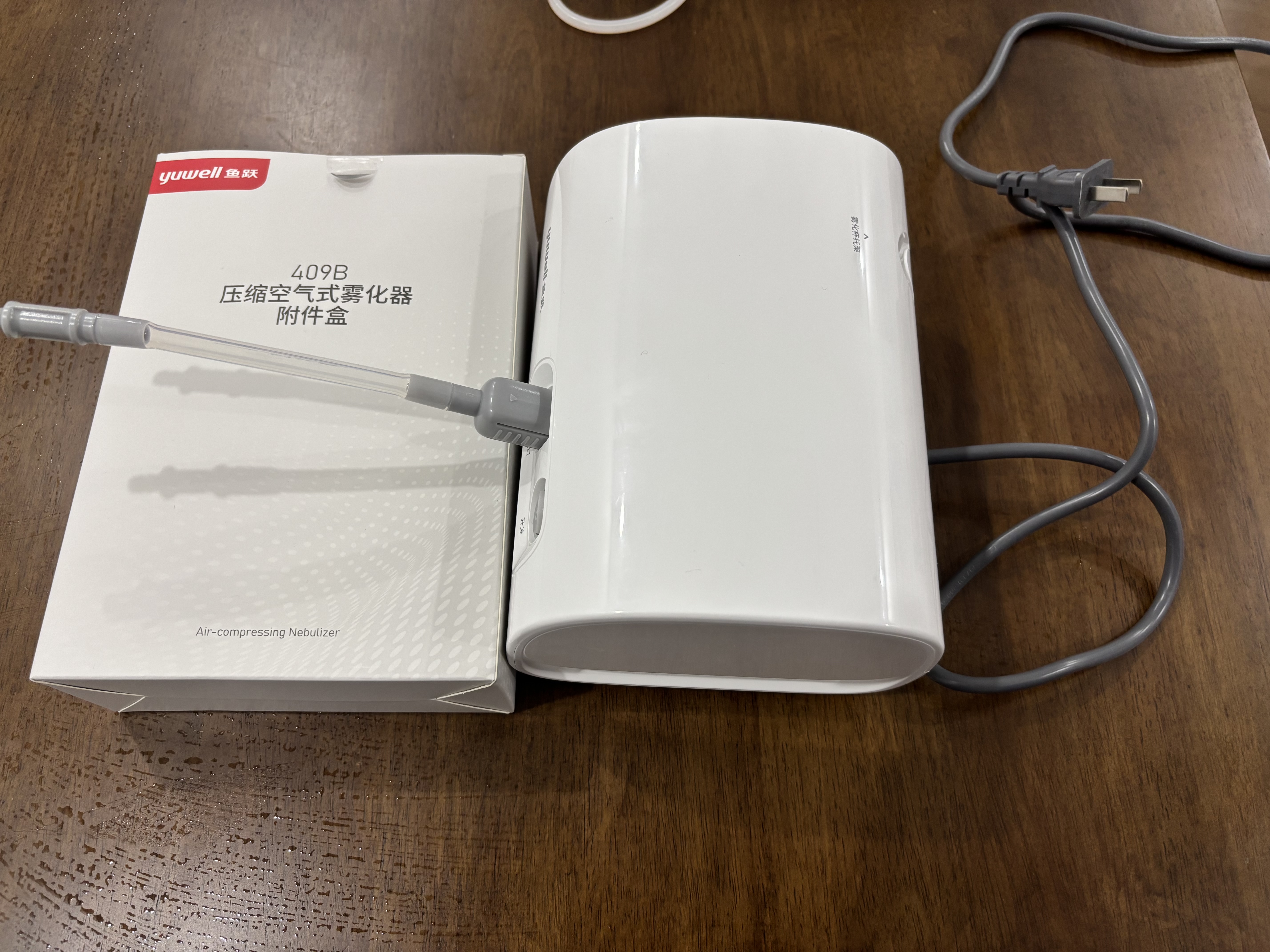 鱼跃（yuwell）雾化机家用儿童成人老人医用42dB升级轻音款雾化器409B 实拍图