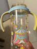 贝亲（Pigeon）防胀气 自然成长翻盖直饮吸管 大童奶瓶330ml 马戏团 18月+ AA279 实拍图