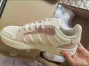 adidas ENTRAP美式校园风运动少年感复古篮球风板鞋男女阿迪达斯   白色/矾土棕/黑色   35.5 实拍图
