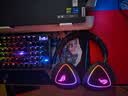 ROG棱镜2 头戴式无线游戏耳机 三模连接 Speednova技术 轻量化 游戏电竞耳机环绕7.1音效 3.5mm暗夜黑 实拍图