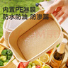 美丽雅一次性饭盒1000ml20套方形食品级带盖外卖牛皮纸打包盒可微波 实拍图