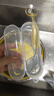 COOKSS勺子宝宝学吃饭PPSU训练叉勺短柄弯头辅食勺儿童餐具套装 实拍图