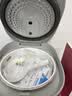 美的（Midea）0涂层电饭煲4L无涂层家用3-4人电饭锅智能预约炫彩触控母婴级316L不锈钢微压米饭煲品牌官方RC436 实拍图