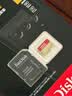 闪迪（SanDisk）256GB TF(MicroSD)内存卡4K极速金卡A2 V30 U3兼容大疆Pocket3/4P/Action 6运动相机/无人机存储卡 实拍图