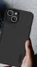 耐尔金 适用苹果iPhone14/13手机壳全包 磨砂防滑防摔简约保护套轻薄抗指纹硬壳软边保护壳 护盾Pro 黑色 实拍图