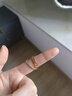 丹尼尔惠灵顿（DanielWellington）dw情侣对戒[马思纯同款]流光系列密镶情侣戒指叠戴戒指生日礼物 流光+经典-玫瑰金一对（详询客服备注尺码） 晒单实拍图