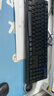 双飞燕（A4TECH）WKG-1000 104键 无线键鼠套装 无线键盘鼠标套装无线鼠标键盘套装办公键盘打字手感好 黑色 无线 实拍图