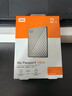 西部数据（WD）移动硬盘2TB type-c Ultra系列 2.5英寸 银 机械硬盘 笔记本电脑外接加密兼容Mac 大容量家庭存储 实拍图