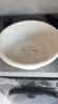 福爱家洗脸盆36cm加厚2只洗菜盆学生塑料盆洗脚盆泡脚盆洗手洗衣盆 实拍图