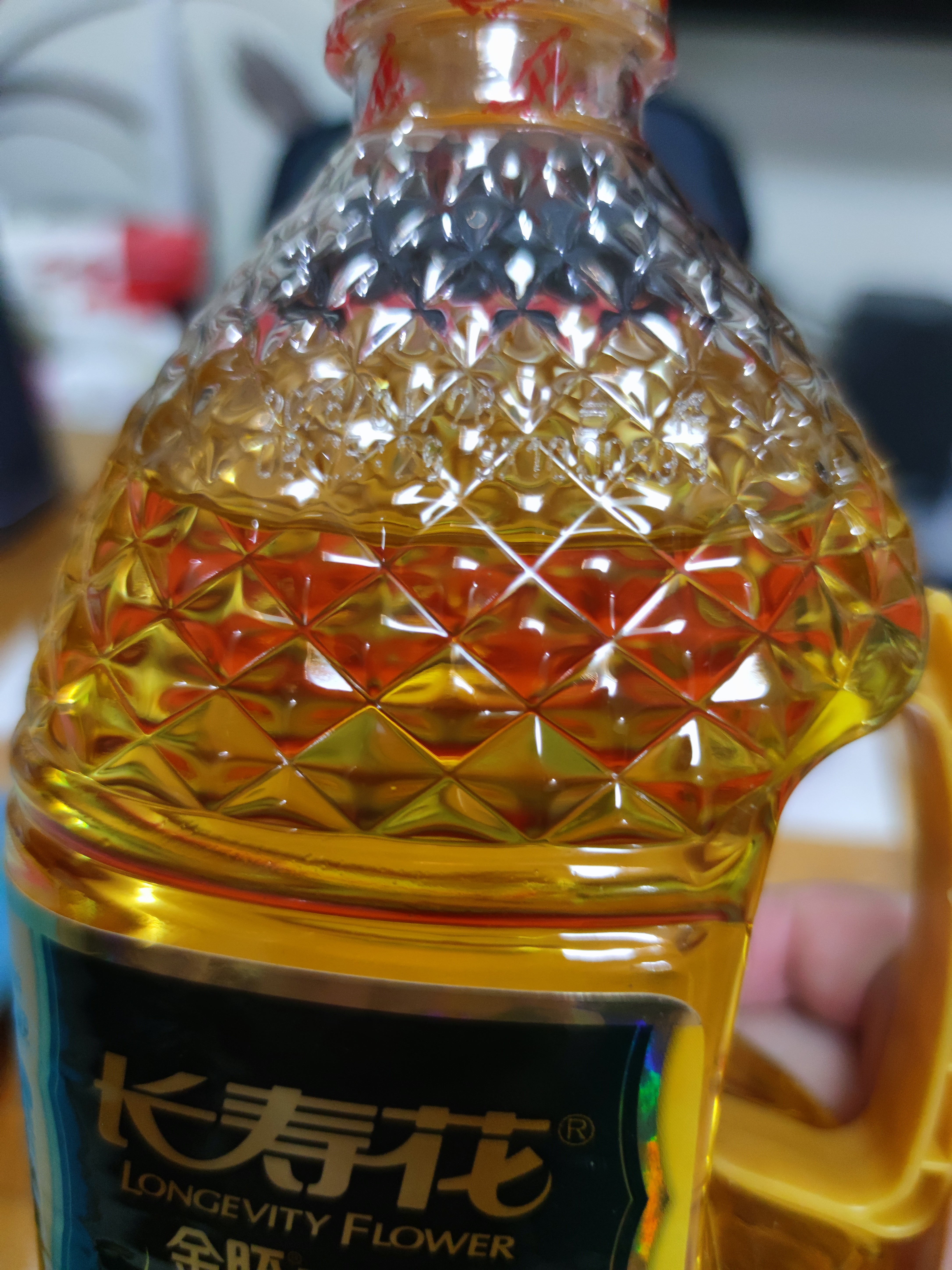 长寿花金胚玉米油 1L 非转基因压榨一级食用油 家用烘焙搭档 实拍图
