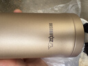 象印（ZO JIRUSHI）进口不锈钢保温杯学生男女带储格茶水分离轻量小巧送礼水杯ASE35 实拍图