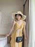 CinvaiKrose官方店小c&k包包女包2026新款斜挎包菱格链条包女生日礼物送女友 黑色Black【小号】送女友老婆女生走心 实拍图