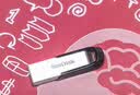闪迪（SanDisk）128GB U盘 CZ73 安全加密 数据恢复 学习电脑办公投标 小巧便携 车载 大容量金属优盘 实拍图