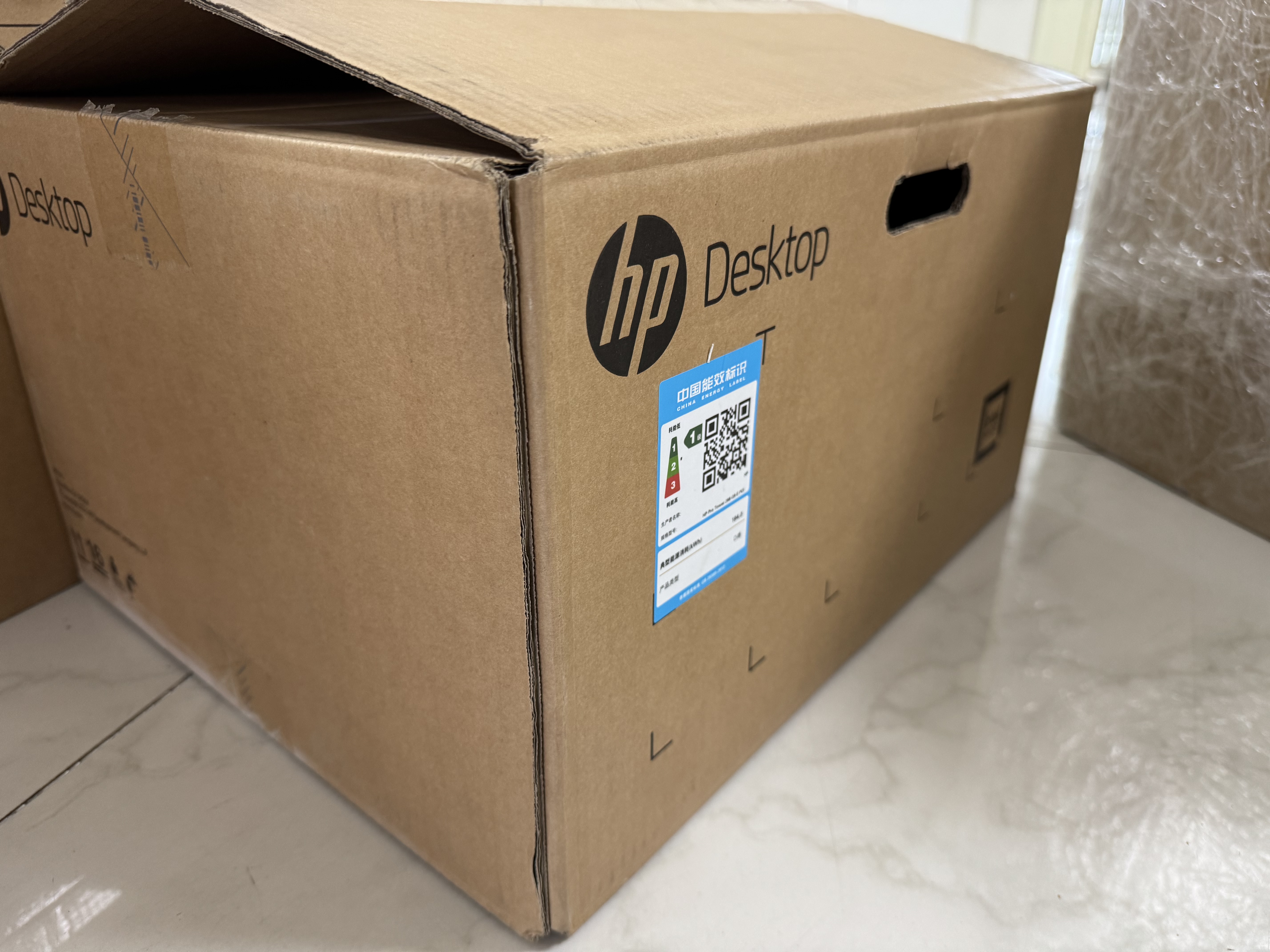 惠普台式机 288G9 E 商用办公高性能台式电脑主机(i5-14500 32G 1TSSD WiFi)定制 实拍图