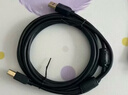 山泽高速usb3.0打印机数据连接线3米 A公对B公上行线AM/BM方口移动硬盘盒显示器数据连接线黑色SDY-05C 实拍图