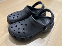 卡骆驰（CROCS）新款厚底云朵洞洞鞋送女友礼物206750 黑色   37-38 实拍图