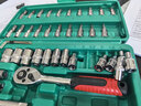 绿林（GREENER）47件套筒扳手汽修工具套装棘轮摩托修车公路工具箱快速扭力螺丝刀 实拍图