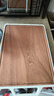 双枪乌檀木+304不锈钢菜板抗菌双面砧板切菜板防霉案板41*27.5*1.8cm 实拍图