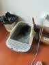 汪野君猫砂盆大号半封闭猫厕所+实木手柄碳钢防锈猫砂铲 实拍图