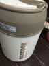 美厨（MAXCOOK）304不锈钢早餐杯豆浆燕麦片杯带盖勺外带便携不锈钢汤杯保温饭盒 高雅灰 杯+勺+吸管MCB0399550ml 实拍图