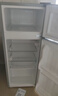 新飞冰箱小型租房用 一级能效冷 藏冷冻两用1-2人家用小冰箱 出租房双门电冰箱办公室两门 26年升级 76A一级能效【保鲜盒款】银 实拍图