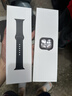 Apple/苹果 Watch S11 智能手表GPS款46毫米亮黑色铝金属表壳黑色运动型表带S/M MEVG4CH/B 实拍图