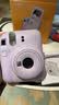 富士（FUJIFILM）instax  mini12 一次成像 立拍立得相机 mini12 鸢尾紫 官方标配（无相纸及周边配件） 实拍图