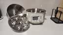 北鼎（Buydeem）电煮锅电蒸锅家用迷你小蒸锅电火锅全自动预约保温蒸汽锅家用多用途锅蒸煮炖锅 【G37 浅杉绿】 实拍图