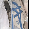 Onitsuka Tiger鬼塚虎男女款中性鞋子复古舒适运动休闲鞋男RUNSPARK 米色/蓝色-250 38 实拍图
