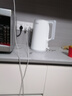 美的（Midea）烧水壶电热水壶304食品级不锈钢无缝内胆双层防烫1.7L大容量1800W智能断电SHJ1721 实拍图