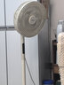 美的（Midea）【幸运草安睡1S】一级能效直流变频声控电风扇家用遥控卧室静音落地扇台式桌面抗菌大风力转页扇 实拍图
