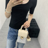 VQGT送女友老婆七夕情人节礼物手机包女式夏季新款式小拎包单肩斜挎包 蝴蝶结礼盒装【花束丝巾+礼盒礼袋+挂件】 暖心的礼物 实拍图