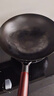 京严铁锅章丘炒锅正宗老式无涂层精铁不粘炒菜锅家用圆底煎锅燃气专用 【大家庭优选】有盖 适合5-7人  直径 34cm 【宗师级｜古法技艺｜三次开锅发货】 实拍图
