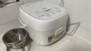 东芝（TOSHIBA）【旗舰爆款】白珍珠0涂层电饭煲4-5人无涂层不沾316L不锈钢内胆家用电饭锅低糖4升RC-15HOVC(W) 实拍图