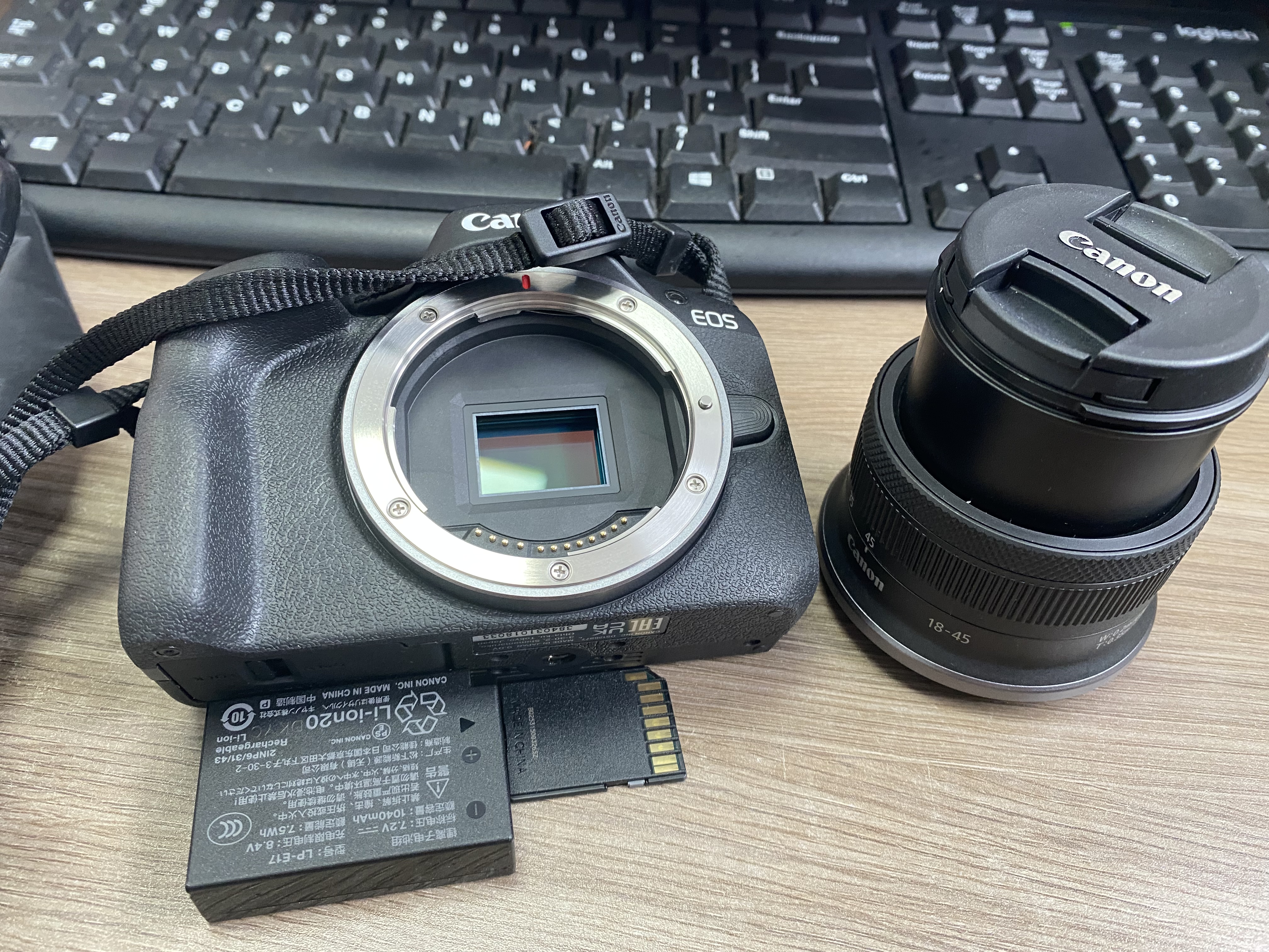 佳能（Canon）EOS R50 微单半画幅相机 r50小巧便携 Vlog拍摄直播相机 4K短视频  学生微单相机 R50黑色 RF-S18-45套机【日常家用】 套餐五【256G高速卡~高容双电池~ 实拍图