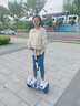 柏思图（besintu）2026新款智能电动座椅平衡车体感车成年人站座两轮双轮自动手扶越野新款自平行车 运动版白【三控+座椅APP+炫光轮】 实拍图