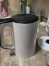 美的（Midea）电热水壶电水壶大容量家用烧水壶泡茶0涂层 食品级304不锈钢自动断电 双层防烫无缝内胆大功率 1.5L 【316L母婴材质】102-PRO 实拍图
