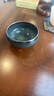 灵青坊青瓷手工品茗杯单杯哥窑铁胎功夫茶具茶杯冰裂主人杯可养家用陶瓷开片普洱茶盏小茶碗单个茶道零配 （铁胎藏青） 实拍图
