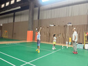 尤尼克斯（YONEX）羽毛球鞋yy入门级训练减震动力垫男女SHB101CR紫黄37.5 实拍图