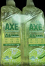AXE斧头牌青柠芦荟护肤洗洁精1kg*2瓶果蔬安心洗清洁力+50% 实拍图
