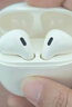 索爱（soaiy）【20万热评】SR10真无线蓝牙耳机降噪通话 游戏运动超长续航小巧半入耳式安卓苹果手机通用 晨雾白 实拍图