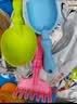 宝宝小铲子玩沙子软胶沙滩挖沙挖土工具儿童海边沙滩玩具水桶套装 沙滩铲【3件套】（无桶） 实拍图