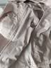 迪卡侬（DECATHLON）户外硬壳冲锋衣女款春秋登山服防风防水夹克风衣运动外套MH150 豆蔻粉 S 实拍图