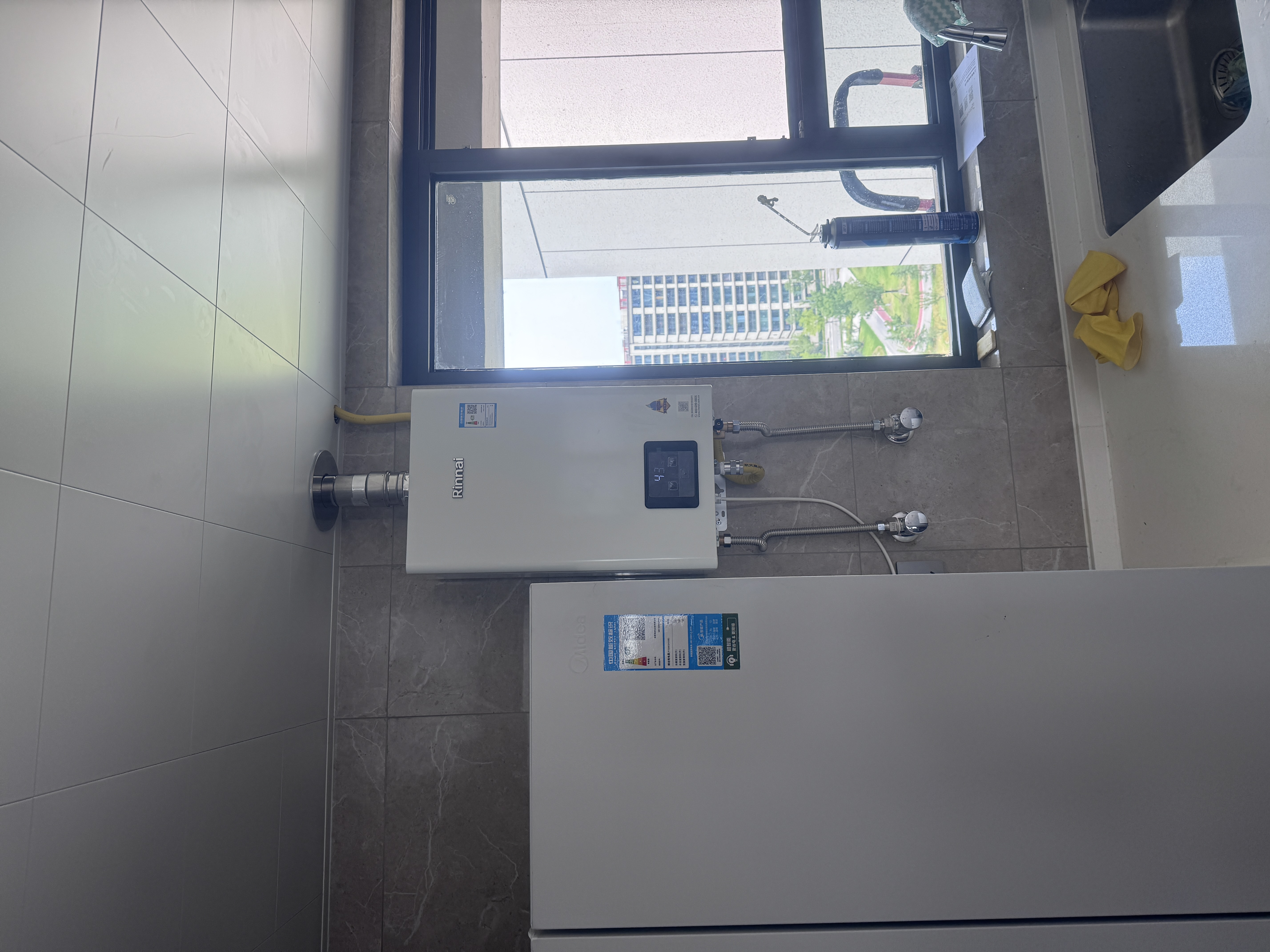 林内（Rinnai）【小蛮腰】16升燃气热水器 智慧恒温升级CPU 低水压启动热水器上门安装 16GD31（JSQ31-GD31） 实拍图