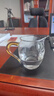 高茗日式公道杯玻璃茶具分茶器带茶漏一体泡茶杯高端公杯茶海茶漏套装 金色把公杯+茶漏400ml 实拍图