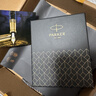 派克（PARKER）钢笔 签字笔 办公自用送礼生日礼物 威雅XL经典黑金夹墨水笔+小墨水礼盒 实拍图