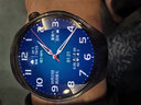华为HUAWEI WATCH 5 46mm高端款航天级钛合金表壳木星棕素皮复合表带eSIM通话手表 实拍图