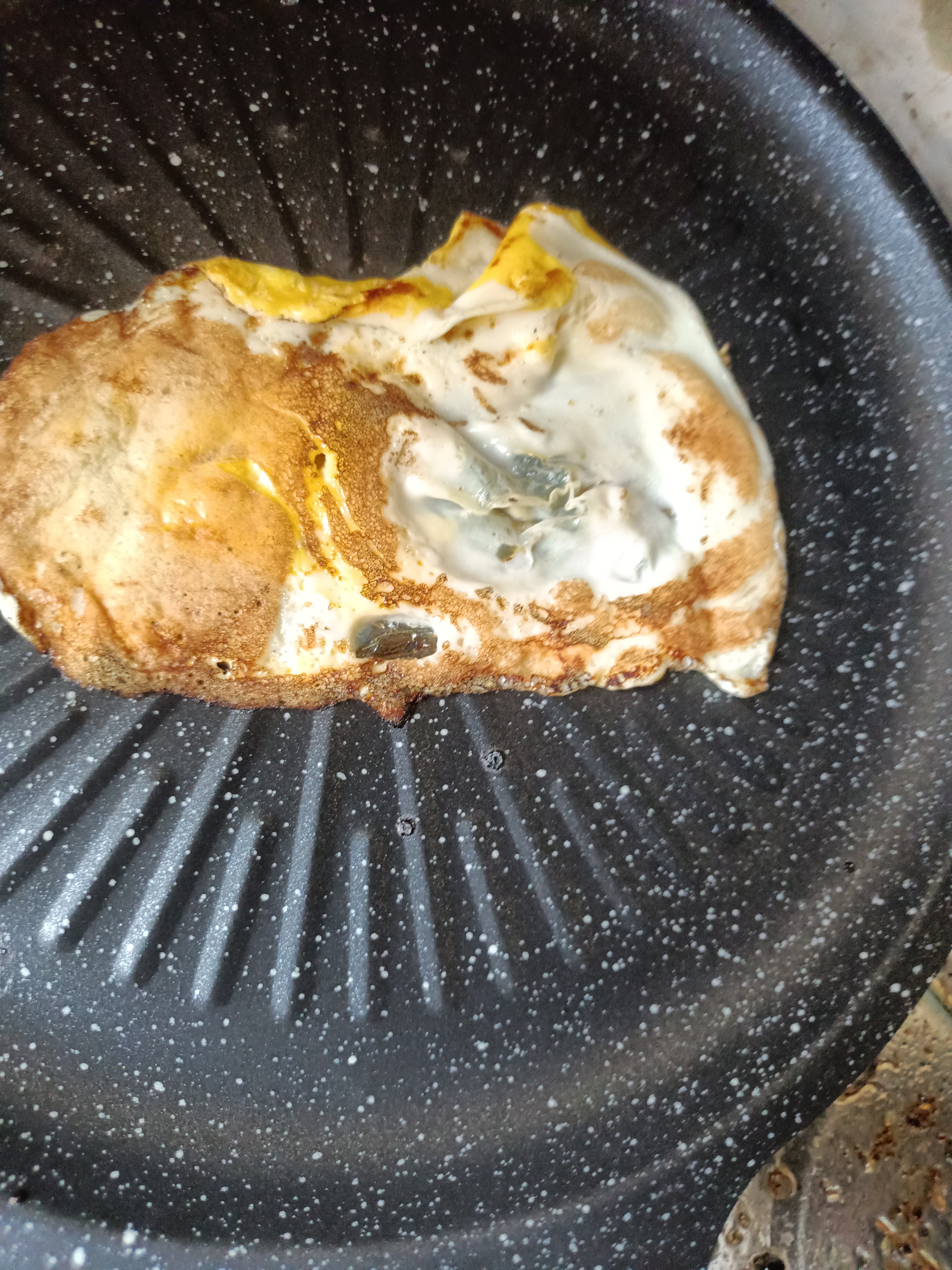 麦饭石烤肉盘家用不粘锅铁板烧韩式烤肉锅电磁炉卡式炉户外烤盘 太阳花烤盘28cm 实拍图